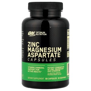 Optimum Nutrition Zinc Magnesium Aspartate, 90 Capsules - 1 of 3