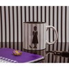 Silver Buffalo Addams Family Wednesday "On Wednesdays We Wear Black" Ceramic Mug | 20 Ounces - 3 of 4