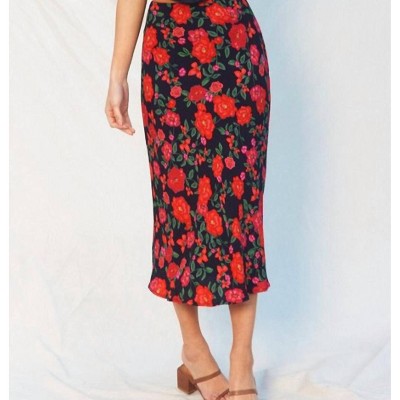 Women's Hearts On Fire Bias Cut Skirt - DRESS FORUM