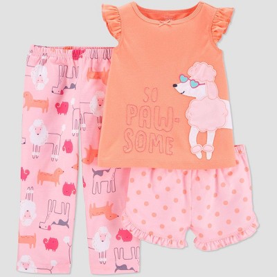 carter's 3 piece pajama set