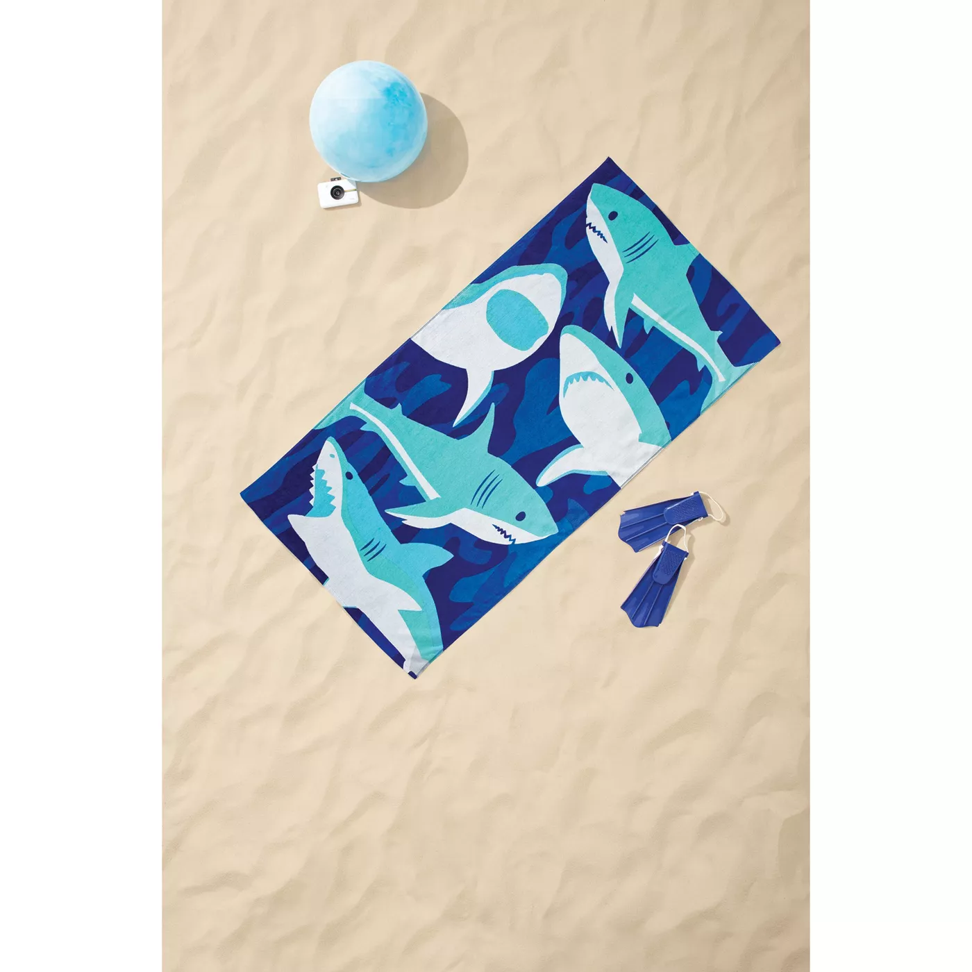 Sharks Beach Towel