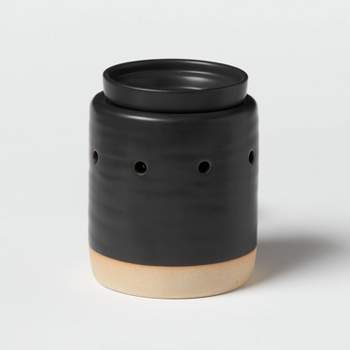 Ceramic and Clay Black Wax Warmer - Threshold™