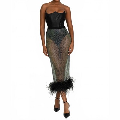 Women's Natasha Satin Skirt - Ciao by CC