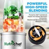 High-Speed Electric Blender for Smoothies with Pulse Blend, 1200W Power, 24oz & 10oz Mugs - 4 of 4