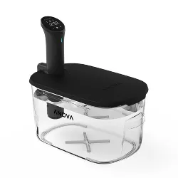 Anova Nano Precision Cooker and Container Sous Vide Starter Bundle - Black
