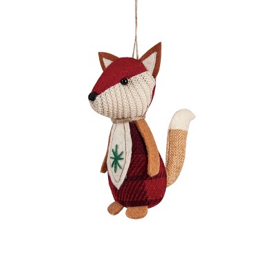 Gallerie II Woodsy Fox Christmas Xmas Ornament