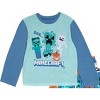 Minecraft Little/Big Boys' 2-Piece Sleepwear Pajama Sets - 2 of 3