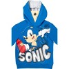 SEGA Sonic The Hedgehog Toddler Boys Pullover Hoodie Blue 5T - 2 of 4