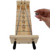 WE Games Mini Shoot The Moon - a Classic 1940's Nostalgia Game - Solid Natural Wood - 9 inch travel version - 2 of 4