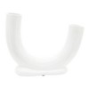 Sagebrook Home Ceramic U-Shaped Decorative Vase - Contemporary Abstract Style Vase - Unique Artistic Decor for Home or Office - 4 of 4