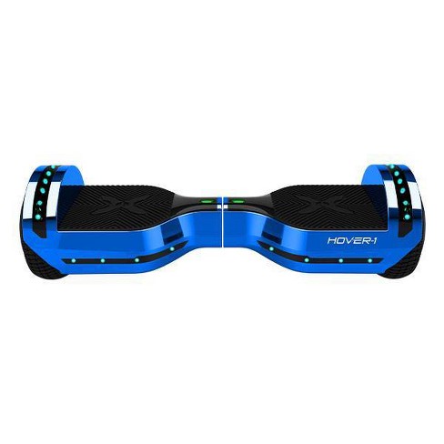 Hover 1 Chrome Hoverboard Blue Target