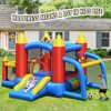 Infans Inflatable Bounce House Slide Jumping Castle Soccer Goal Ball Pit Without Blower - 3 of 4