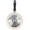 Oster Clairborne 9.5 Inch Round Nonstick Aluminum Frying Pan in Linen - 4 of 4
