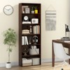 Tangkula 2PCS 70" all 6-Tier Bookcase w/ 6 Open Shelves Anti-Toppling Kits Living Room - 4 of 4