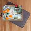 Jacqueline Maldonado Dreamy Watercolor Dashes Multi Rectangular Tray - Deny Designs - 2 of 2