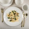 Gibson Home Ogalla 30 Piece Plates, Bowls, & Mugs Dinnerware Set - Service for 6 - White Porcelain W/ Gold Band - 4 of 4