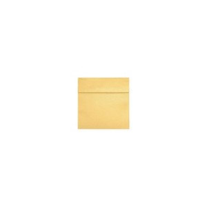 LUX 6 1/4 x 6 1/4 Square Envelopes 50/Box Gold Metallic (8530-07-50) - 1 of 1