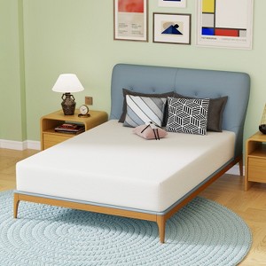 BestMassage 10 Inch Mattress Bamboo Charcoal Memory Foam Mattress Medium Firm Mattress CertiPUR-US Certified - 1 of 4