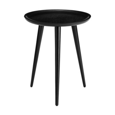 MH London Tezgah 22" Solid Wood End Table Round Top