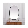 Elegant Lighting Metal Frame Oval Mirror 27x40 - 4 of 4