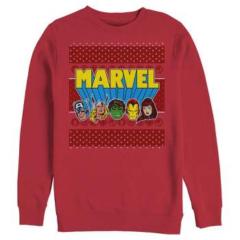 Men's Marvel Christmas Classic Avengers Sweatshirt