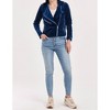 Women's Tahani Velvet Moto Jacket - Another Love - 4 of 4