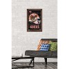 Trends International NFL San Francisco 49ers - Neon Helmet 23 Framed Wall Poster Prints - 2 of 4