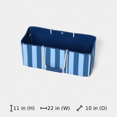 Сумки Sun Squad XL Beach Bag Blue Stripe — фото 5