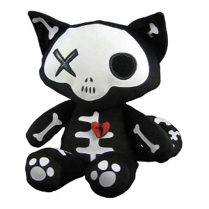 Toynami, Inc. Emily the Strange 8 Inch Skele-Posse Plush | Miles - 1 of 4