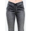 Women's Chic V Cut Ruched Flare Pants - American Bazi - 4 of 4
