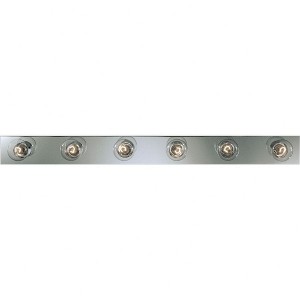Progress Lighting Broadway 6-Light Wall Light in Polished Chrome with Shade - 1 of 2