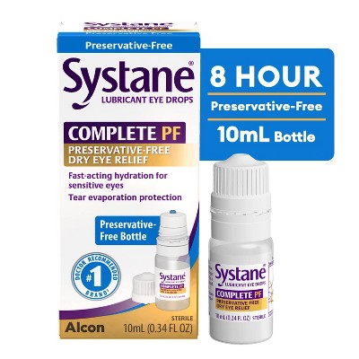 Systane Complete Multi-Dose Preservative Free Dry Eye Drops - 0.34 fl oz