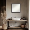 Amanti Art Havana Black Bronze Beveled Framed Bathroom Vanity Wall Mirror - 4 of 4