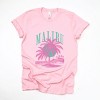 Simply Sage Market Retro Malibu Palm Tree Short Sleeve Tee - 2 of 4