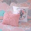 5 Pcs Lovely Cloud Print Cotton Comforter Set, All Season Home Textile fits Child's Bedroom Decor - 2 of 4