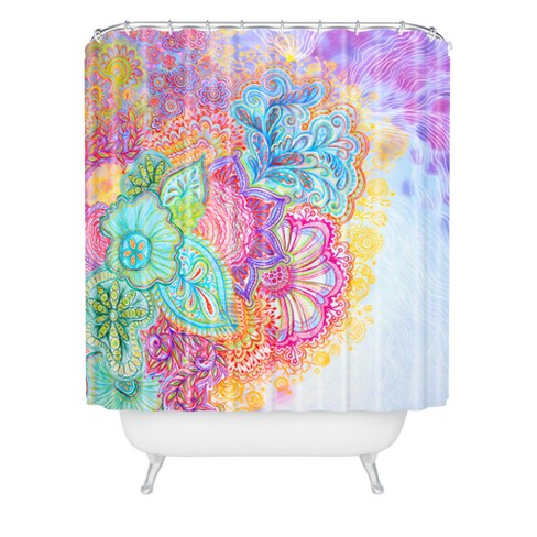 Stephanie Corfee Flourish Shower Curtain Blue Deny Designs Target