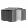 CAVINAS Outdoor Storage Shed with Lockable Doors Weatherproof Garden Shed for Garden, Lawn - 2 of 4