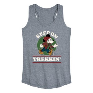 Women's - Disney - Keep On Trekkin Graphic Racerback Tank - 1 of 4
