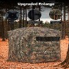 GustoWave 2-4 Person Hunting Shelter Waterproof Camouflage Tent with Quiet Magnetic Door Easy to Carry Suitable for Deer and Turkey Hunting - 4 of 4