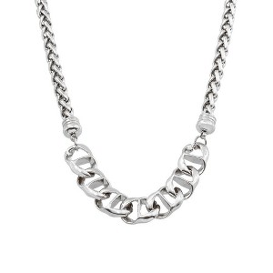Link Necklace - HTUTWOO™ Stainless Steel 18K Gold Plated Fade-Resistant Jewelry, Hip Hop for Men and Women - 1 of 4