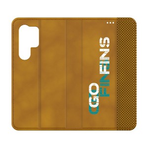 NFL AFC Teams Brick Wall Folio Cell Phone Case for Samsung Galaxy - 1 of 4