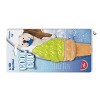 Cool Pup Toy Large Ice Cream Cone  Green -6" - 3 of 3