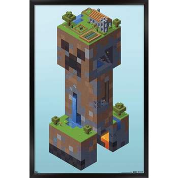 Calendrier photo 30x43cm format A3 Minecraft Creeper Forest