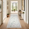 Modern Insect Floral Area Rug Non Slip Stain Resistant Low Pile Floor Cover Machine Washable Ultra Thin&Soft Indoor Mat - 3 of 4