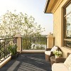 VINGLI Interlocking Deck Tiles, Anti-Slip Plastic Tiles for All Weather, Outdoor Flooring for Patio, Poolside, 27 Pcs 11.8” x 11.8” - 4 of 4