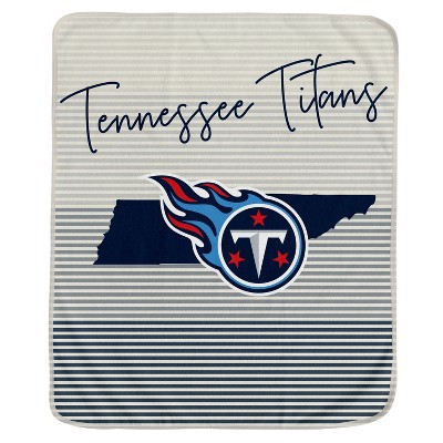 NFL Tennessee Titans Ultra Fleece State Stripe Blanket