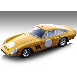 Ferrari 330 LMB Yellow "Press Version" (1963) "Mythos Series" Limited Edition to 55 pieces 1/18 Model Car by Tecnomodel - 1 of 3