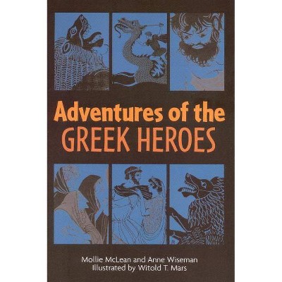 Adventures of the Greek Heroes - by  Anne M Wiseman & Mollie McLean (Paperback)