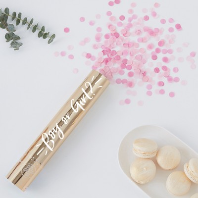 Gender Reveal Compressed Air Cannon Shooter Pink