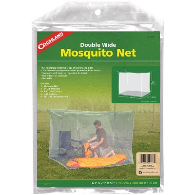 Coghlan's Double Wide Mosquito Net, White, Mesh Netting Protects from Insects